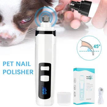 

Hot Sales Pet Nail Clippers High-power Pet Nail Polisher Pet Electric Paw Trimmer Paws Grooming Electric Dog Nail Grinder