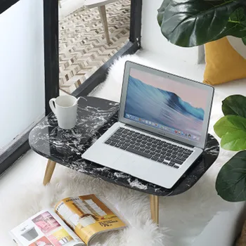 

Nordic Bay Window Table Balcony Small Tea Table Low Table Windowsill Small Desk Light Luxury Marble Ins Tatami Small Table A841