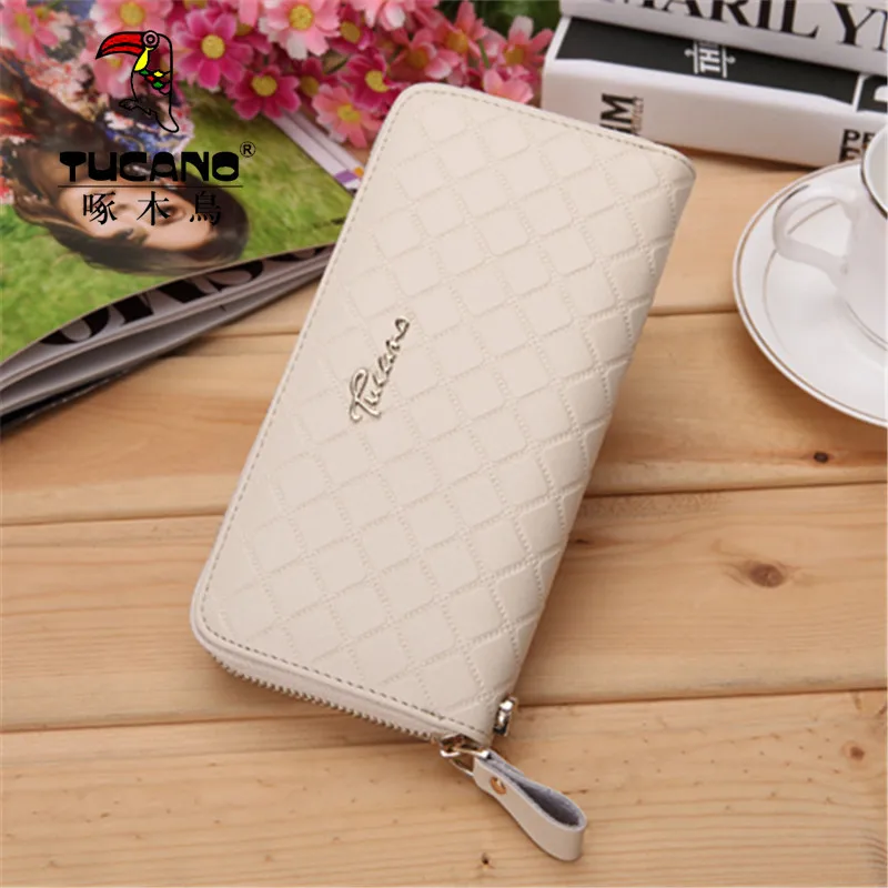 

TUCANO Wallet Women's Long 2019 New Style Women's Cow Leather Wallet Zipper Handbag Korean-style Girl'S Clutch Bag