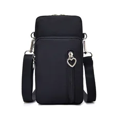 6 дюймов женская мобильного телефона спортивная сумка, сумка-почтальон, сумка через плечо, чехол-кошелек