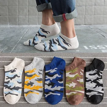 

Ankle Socks Compression Man Cotton Mens Sox Striped White Thin Sock Print Creative Men Jacquard Spring Classic for Men Socken