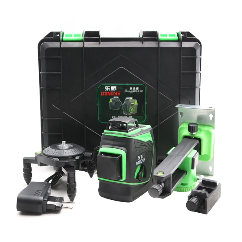 

2020 New Professional 12 Line 3D laser level Japan Sharp green 515NM Beam 360 Vertical And Horizontal Self-leveling Cross