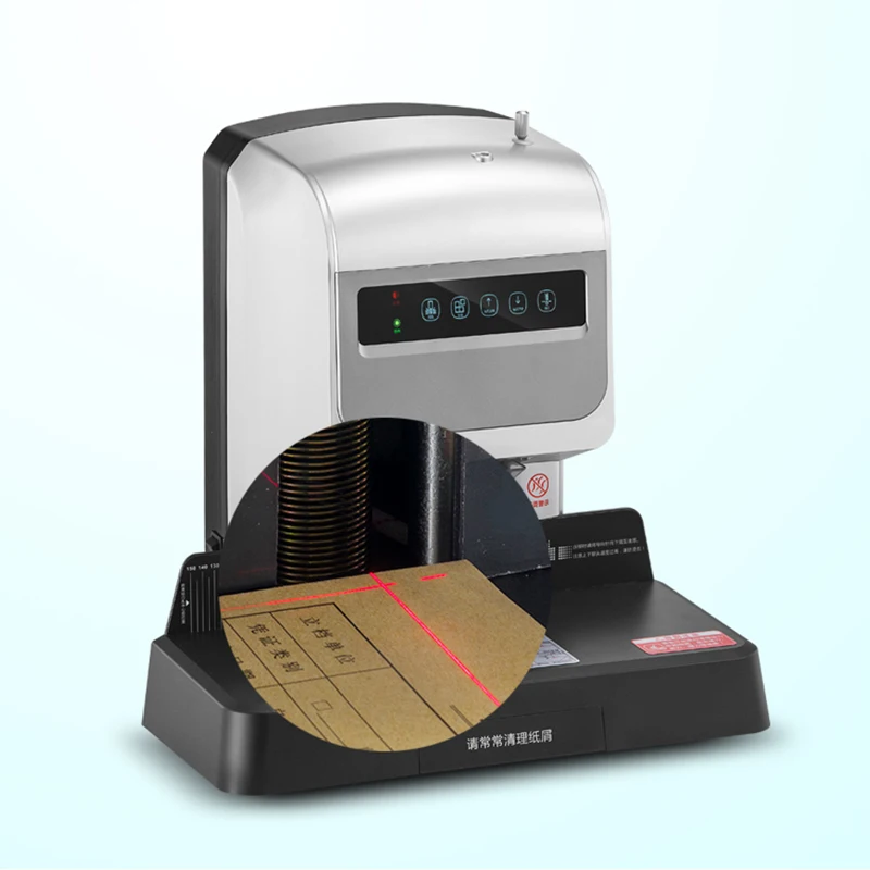 

Финансовая машина для обвязки ваунов, умная электрическая машина для обвязки документов, записей, счетов, переделки, перфоратор