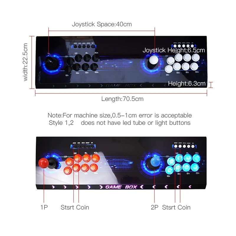US $113.09 IYO Pandora Box 3D 4018 in 1 Arcade Console Save Function USB Joystick Arcade Buttons 2 Players Controller Retro Arcade Game Box