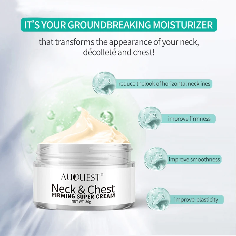 AuQuest 5 Seconds Wrinkle Remover Face & Neck Firming Cream Skin Lifting Dark Spot Removal Cream Woman Beauty Skin Care Products