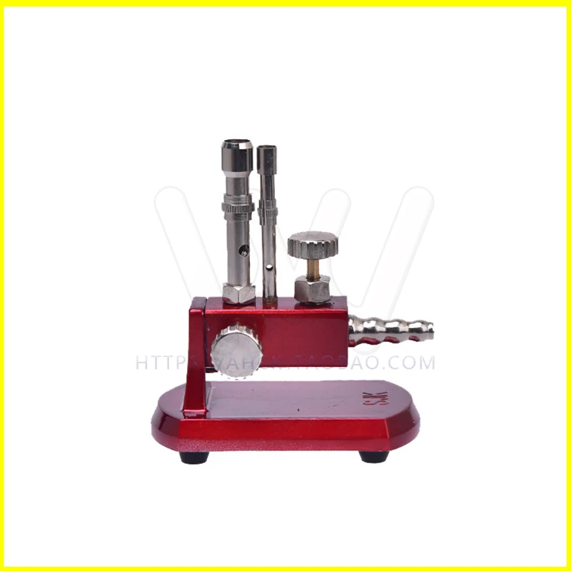 Micro Gas Propane Light Bunsen Burner Double Tube Rotatable Dental Lab Equipment (2)