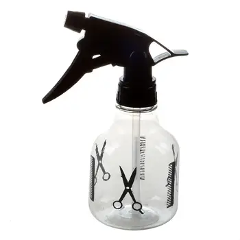 

250ml Clear White Black Trigger Water Spraying Sprinkler Bottle