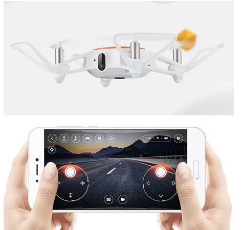 Радиоуправляемый Дрон Xiaomi MITU wifi FPV 360 с поворотной камерой 720P HD с дистанционным управлением, мини умный самолет, wifi FPV камера, Дрон