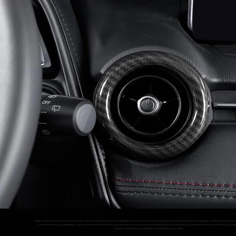 Для Mazda CX3 CX-3 левым и правым ABS хромированный кондиционер воздуха на выходе декоративная крышка