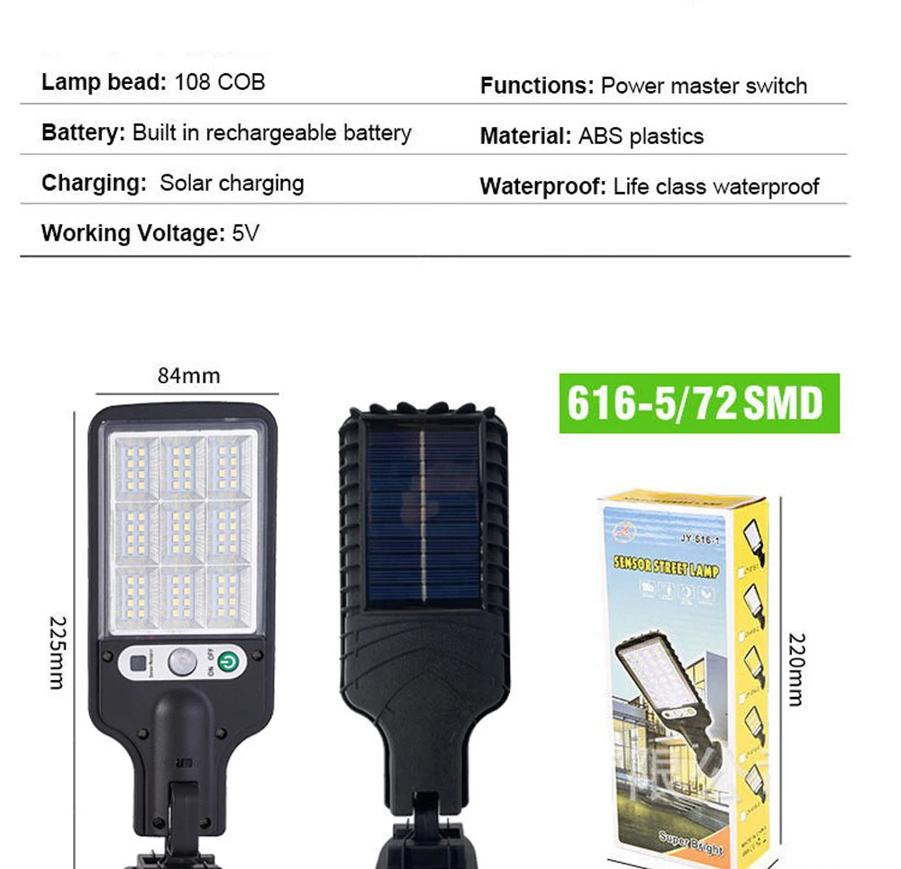 Lâmpadas solares