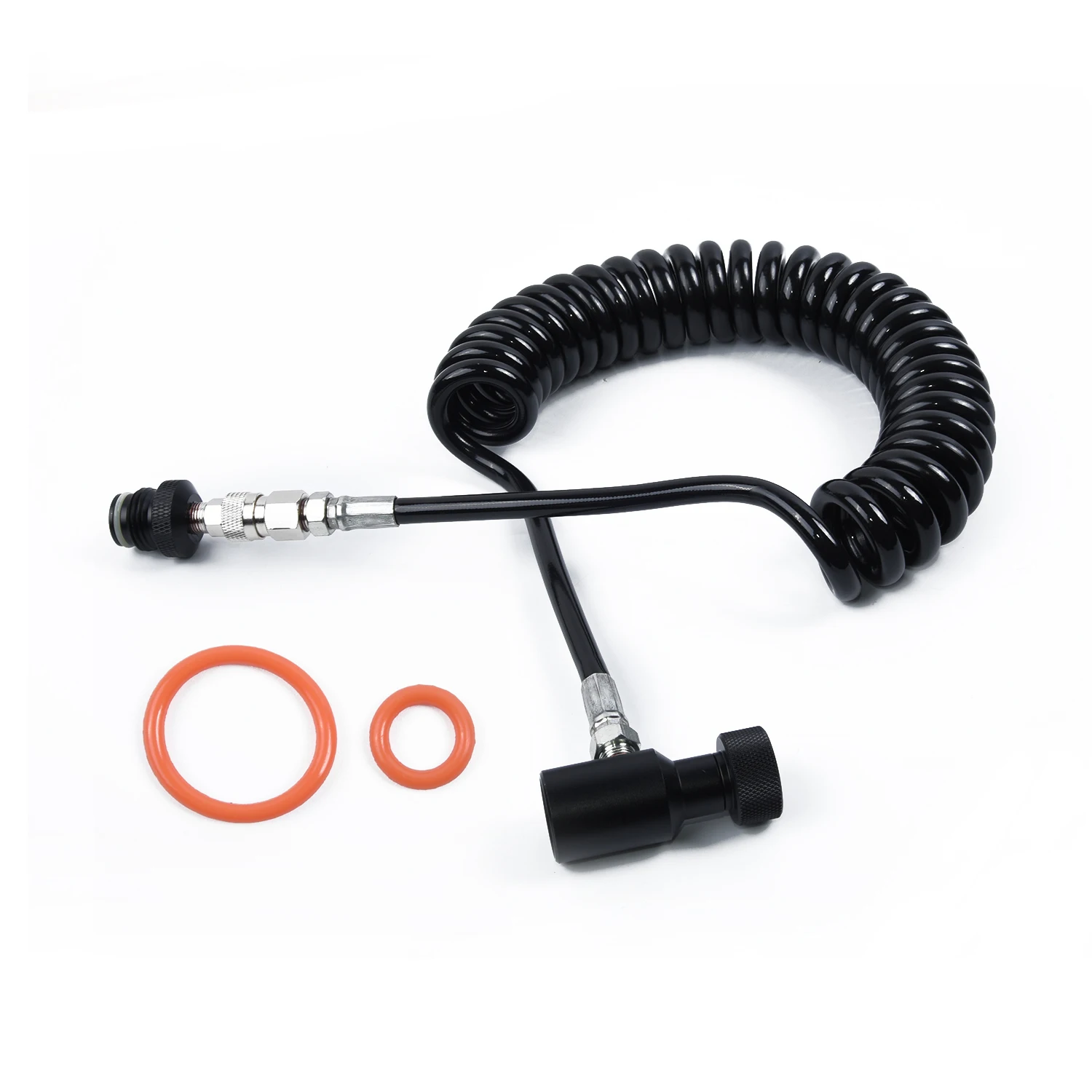 1pcs Remote Thick Hose Quick Release Set Heavy Duty Coiled CO2 ALL Paintball Tank Brand New