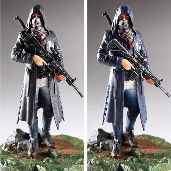

PUBG Game Playerunknowns Battlegrounds Male&Female Master 98K M416 Faith Suit PVC action Figure Model Dolls Collection Toys