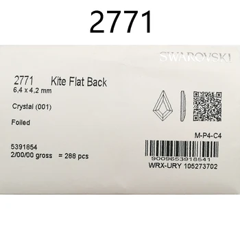 

【Pre-order】 Crystals from Swarovski 2771 Kite flat back no hotfix【15-30 days before shipping】