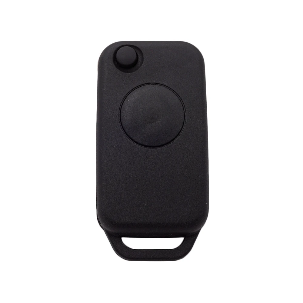 Xinyuexin NEW Replacement Flip 1 Button Remote Key Shell for Benz W124 W202 ML320 C230 E420 S320 W168 1 Buttons Car Key Case Fob xinyuexin new modified new smart remote car key shell case fob for mercedes benz b c e ml s clk cl replacement key 3 buttons