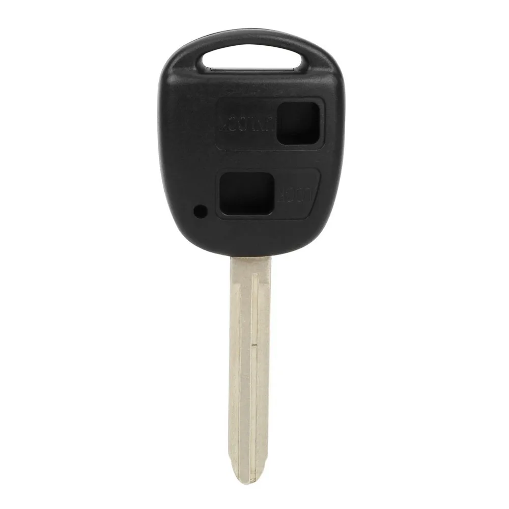 LEEPEE Автомобильный ключ подходит для Toyota Yaris Avalon Camry RAV4 Corolla Echo сменный Футляр для ключей пульт дистанционного ключа корпус 2 кнопки