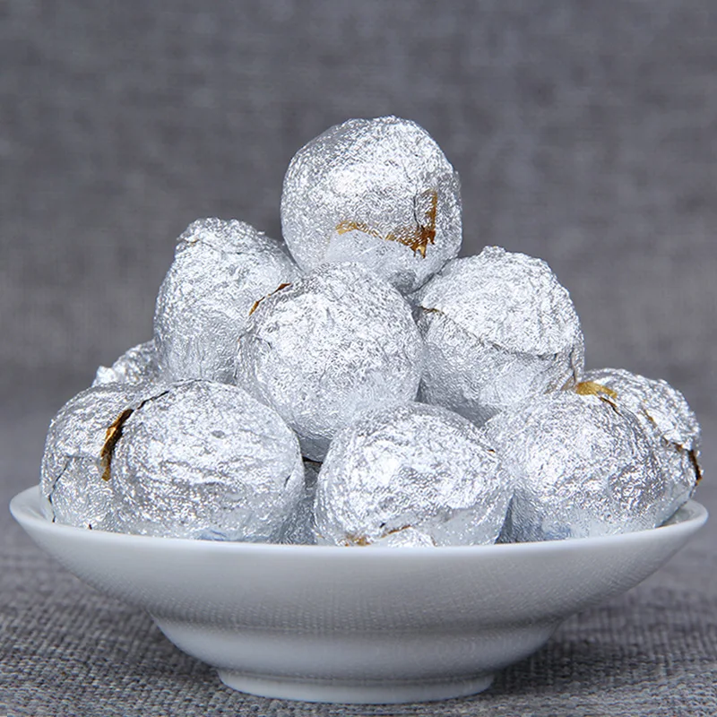 

The Oldest China Yunnan Dragon Ball Pu'er Handmade Golden Bud Tea Green Food for Health Care Weight Lose