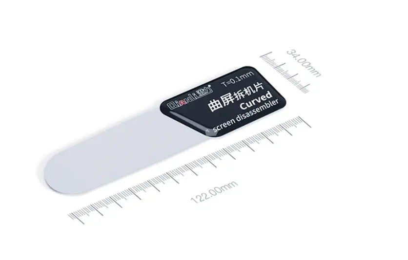 Qianli инструмент ультра тонкий Прай Spudger разборная карта, предназначенная для изогнутого экрана Samsung телефон iPad инструмент для открытия экрана нож