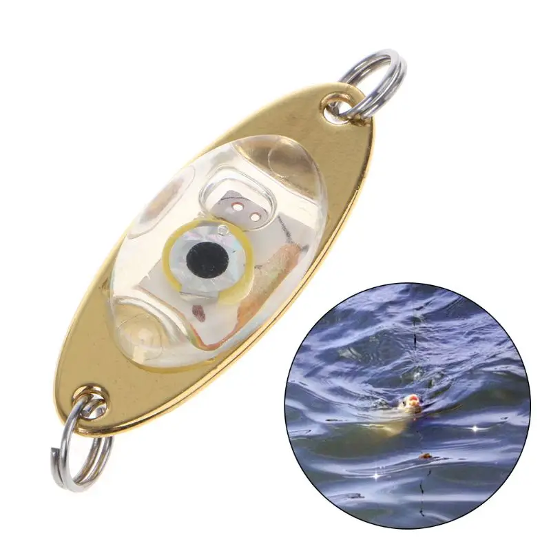 LED Deep Drop Unterwasserfischen Squid Fish Lure Eye Form Blitzlampe LED Deep Drop Unterwasserfischen Squid Fish Lure Eye Form Blitzlampe