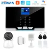 Android ios TUYA Wireless SIM gsm alarm system for home smart alarms kit with Motion Detector door sensor wifi security alarm ► Photo 1/6