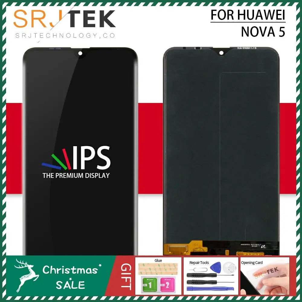 Для huawei Nova 5 Дисплей сенсорный для huawei Nova 5 экран дигитайзер сборка запасные части для huawei Nova 5 ЖК-дисплей