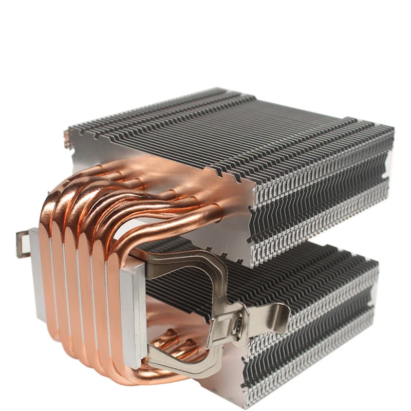 6 Tubo de cobre, Heat Pipe, Fin