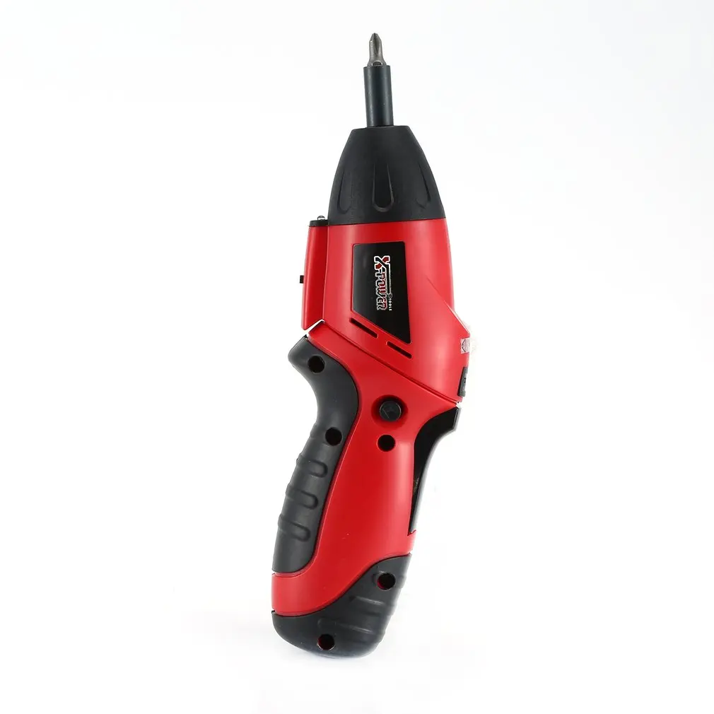 X-power 4,8 В перезаряжаемый Аккумуляторный Электрический шуруповерт, набор сверл, набор для домашнего использования, сделай сам, шуруп, втулка, набор инструментов