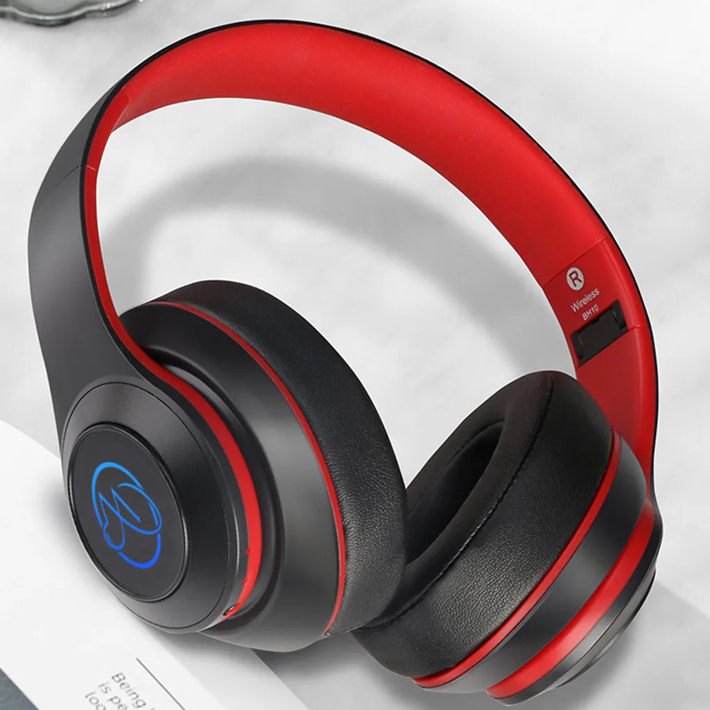Наушники Bluetooth 5,0 стерео наушники с гарнитурой W/Mic беспроводная гарнитура над ухом Micro-SD наушники Gamer гарнитура Auriculares