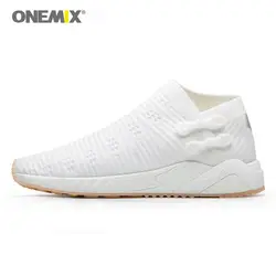 ONEMIX кроссовки для женщин в беговой обуви для мужчин 350 легкие спортивные высокие эластичные носки с мягкой подошвой сетчатые кроссовки для