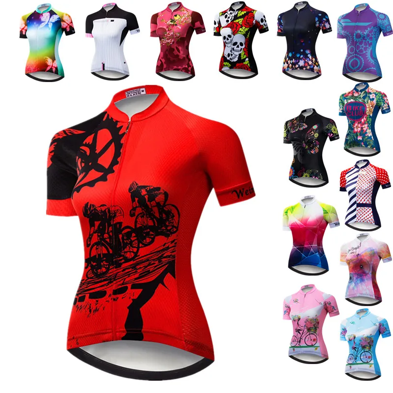 

Weimostar 2021 Cycling Jersey Women Quick Dry MTB Jersey Mountain Bicycle Shirt Road Cycling Clothing Pro Team Riding Clothes