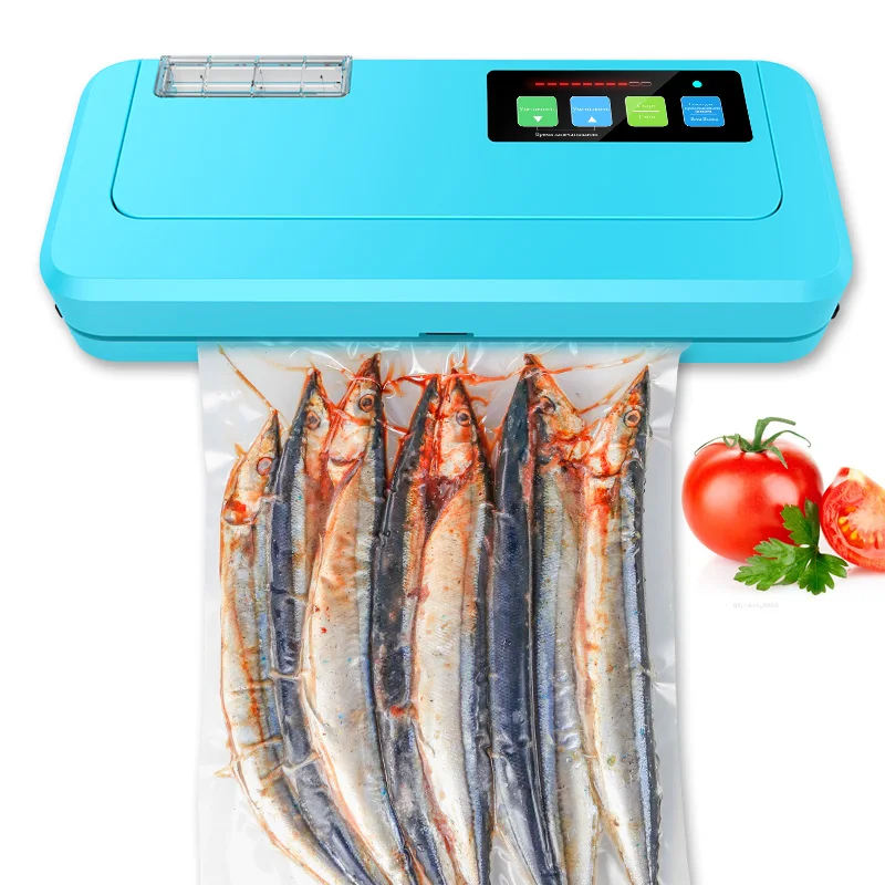 Fast Shipping 2018 New Household Vacuum Food Sealer Packaging Machine Vacuum packer Give free 10 Pcs Vacuum Bags P-290 2