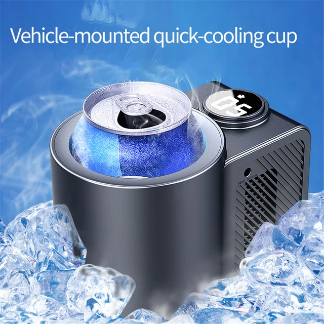 EAST MOUNT Smart Temperature Control Travel Coffee Mug Electric heated  Travel Mug 12V Stainless Steel Tumbler Smart Heating Car Cup Keep Milk Warm  LCD