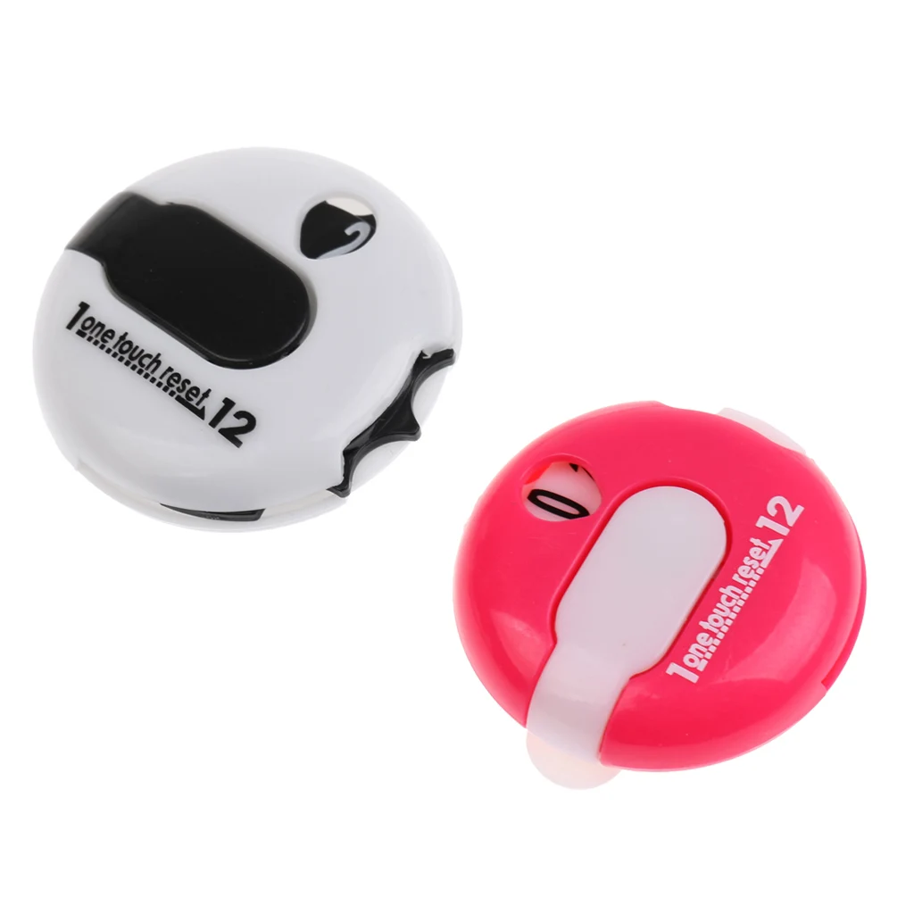 2 X Masters Watch Score Meter Golf Clicker Stroke Counter Clip On Glove