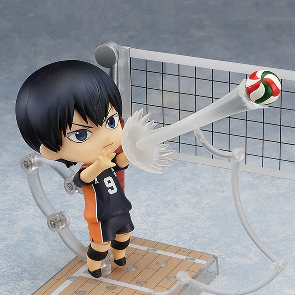Haikyuu kageyama tobio #489 фигурка фигурки номер 10 Аниме Nendoroid фигурка Хината Syouyou милые игрушки для детей спортивная модель куклы