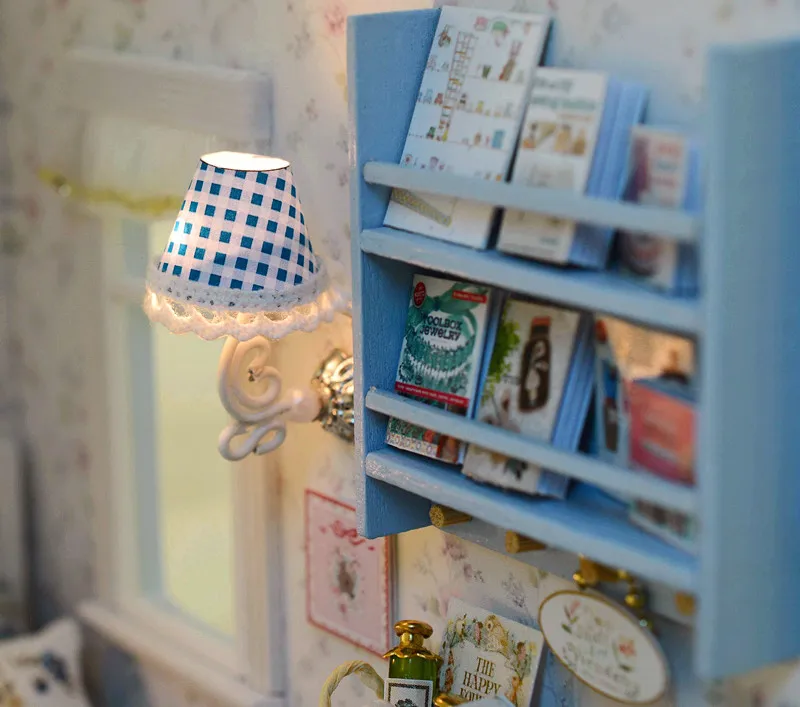 DIY кабина ручной сборки модель Полное Солнце маленький Собранный дом Творческие подарки для мальчиков и девочек