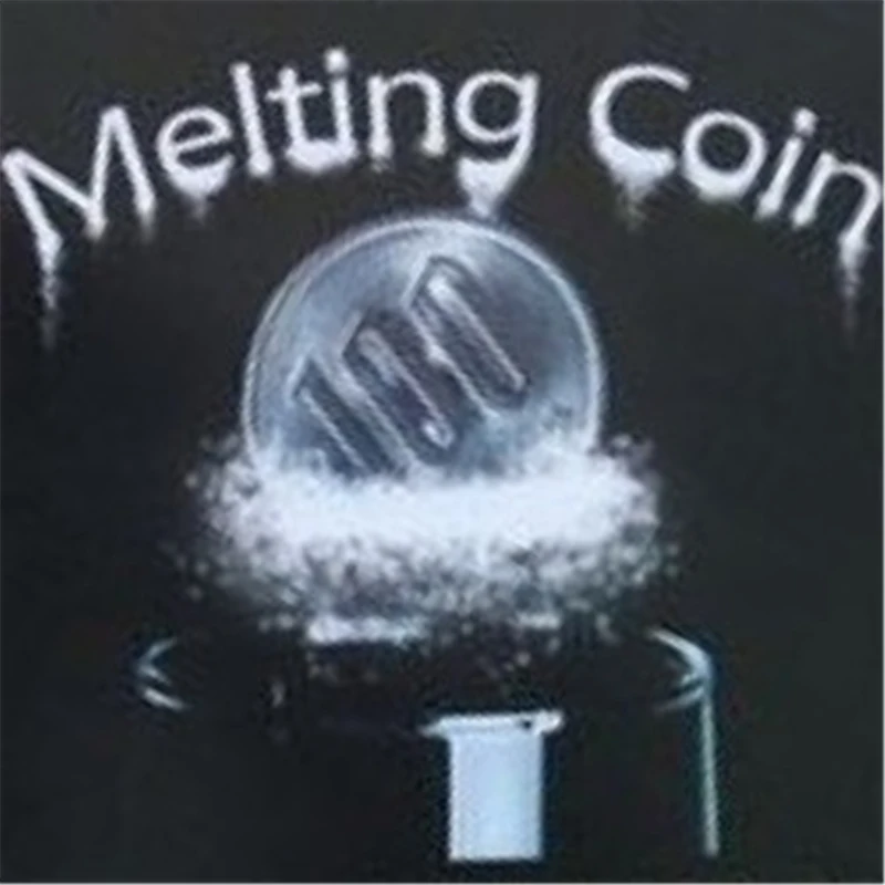 Coin Magic Melting Coin Magic Tricks Comedy Close Up Magia Fun Card Magic Mentalism Illusion Gimmick Props Coin Magie Magicians a fun magic coloring book magic tricks fun close up magia mentalism illusion gimmick props comedy classic toys magic prop toys