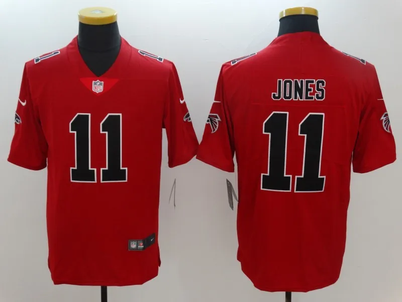 COLOR AS PHOTO SHOWN Сшитый для мужчин, Atlanta Matt Ryan Julio Jones Desmond Trufant Devonta Freeman Green Salute Jersey - Цвет: COLOR AS PHOTO SHOWN