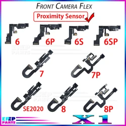 1 Pec Original Repair Parts For iPhone 6 6s 7 8 Plus SE 2020 Front Camera Cable With Proximity Sensor Small Face Camera Flex
