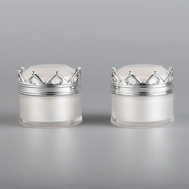 5/10/15/20g Gold Silver Acrylic Top Quality Lotion DIY Jars Empty Face Foot Mask Peel Refillable Bottle Containers Travel Set | Красота и