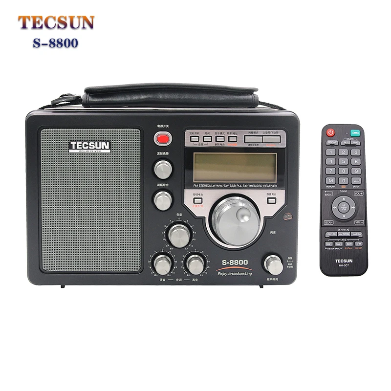 Original TECSUN S8800 PLL DSP AM/FM/LW/SW All band SSB Radio Receiver