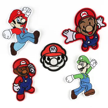 

Super Mary embroidery cloth stickers embroidery clothing accessories luggage accessories patch stickers