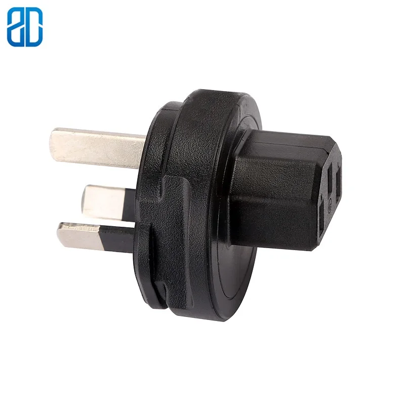 

Australia 3 Pole Male IEC 320 C13 Female Ac Power Adapter, Saa to C13 Australia, New Zealand, China Plug Adapter PDU WA-0180