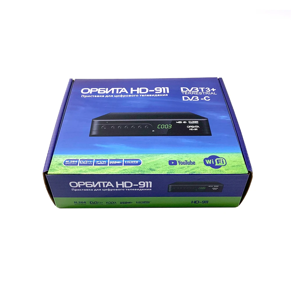 DVB-T2 DVB-C цифровой ТВ-приемник FTA для России H.264 Youtube Full HD ТВ-тюнер рецептор DVB T2 USB Wifi TDT цифровая телеприставка