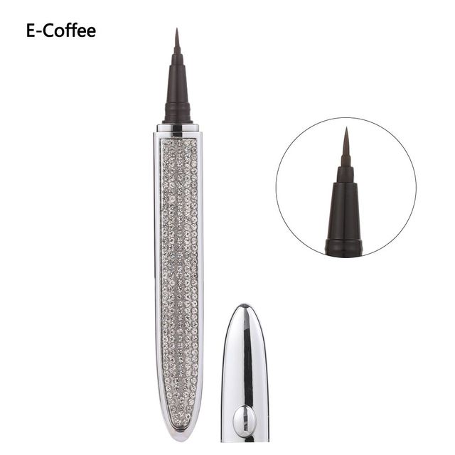 2 In 1 Magic Lash Liner Glue Pen Non Magnetic No Glue Liquid Eyeliner Waterproof Long Lasting Fast Dry Eye Makeup