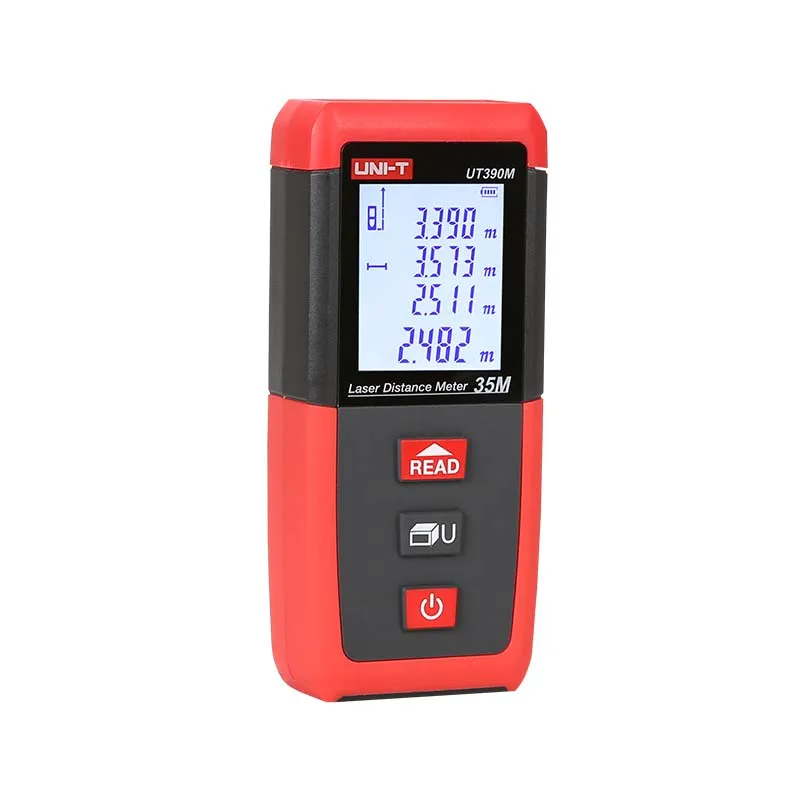 

UNI-T UT390M Laser Meter Rangefinder Hunting 0.05-35M Min unit 1mm tape measure ruler Roulette tester tools