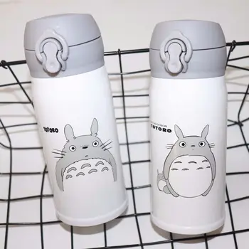 

Male and Female Portable Cute Insulation Cup Female Students Fresh Bouncing Stainless Steel Student Couple Insulation Kettle