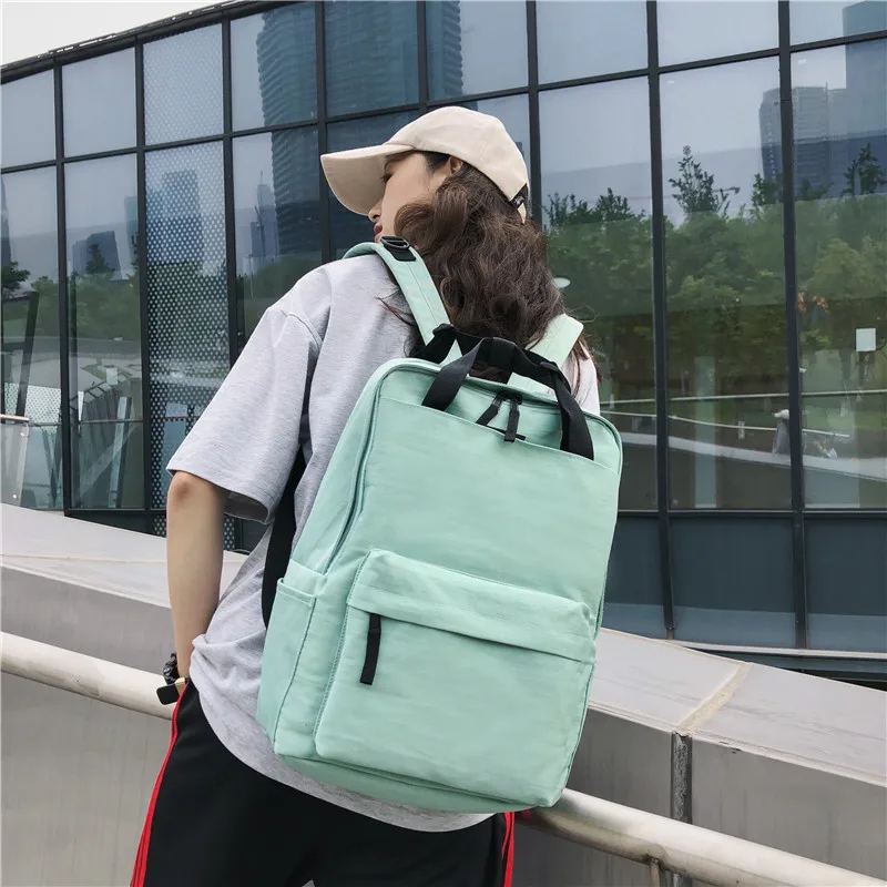 

Large-capacity backpack school travel bag backpack zipper bag female multi-function backpack girl backpack
