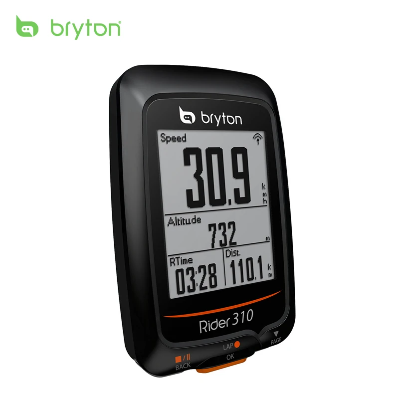 Bryton Rider 310 с поддержкой водонепроницаемого gps велосипедного велосипеда, беспроводной спидометр, крепление для велосипеда edge 200 500510 800810