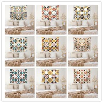 

Geometric Hanging Wall Tapestries Mandala Bohemian Tapestry Landscape Wallpaper Wall Art Shawl Throw