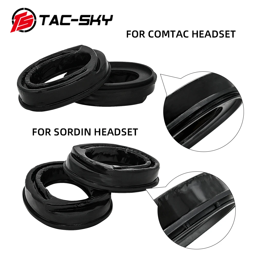 TAC-SKY tactical earmuffs MSA sordin sight silicone earmuffs suitable for MSA sordin, TCI liberation and TEA-Threat Tier headset