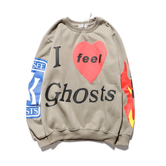 KIDS SEE GHOSTS Hoodie Kanye West & Kid Cudi Los Angele Sweatshirt 1